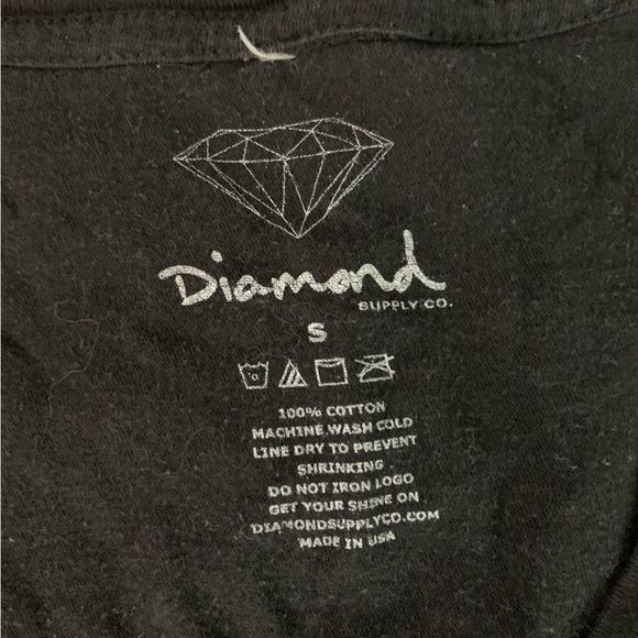 4 for 25$ Diamond Supply Co. Graphic V-Neck Tee Black Size Small. - Picture 7 of 8